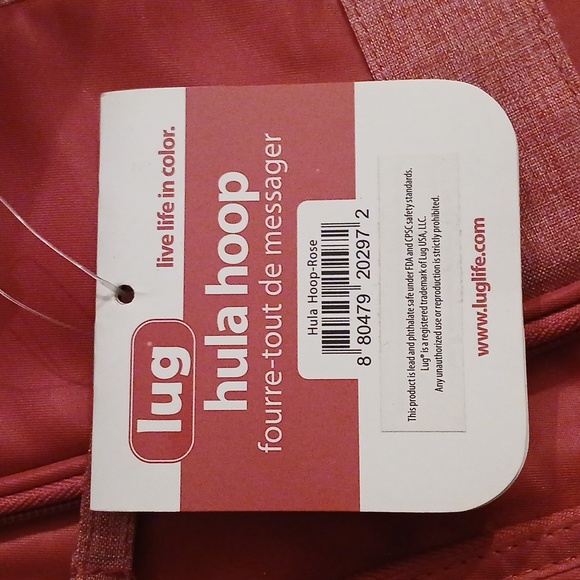 Hula Hoop Carry-All Messenger Bag by Lug - Picture 11 of 15